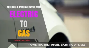 Hybrid Car Transition: When Does Electric Mode Shift to Gas Power?