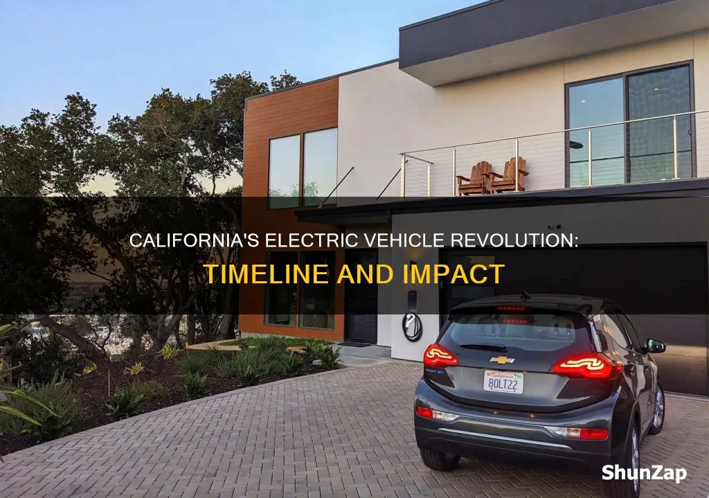 when does california go all electric vehicles