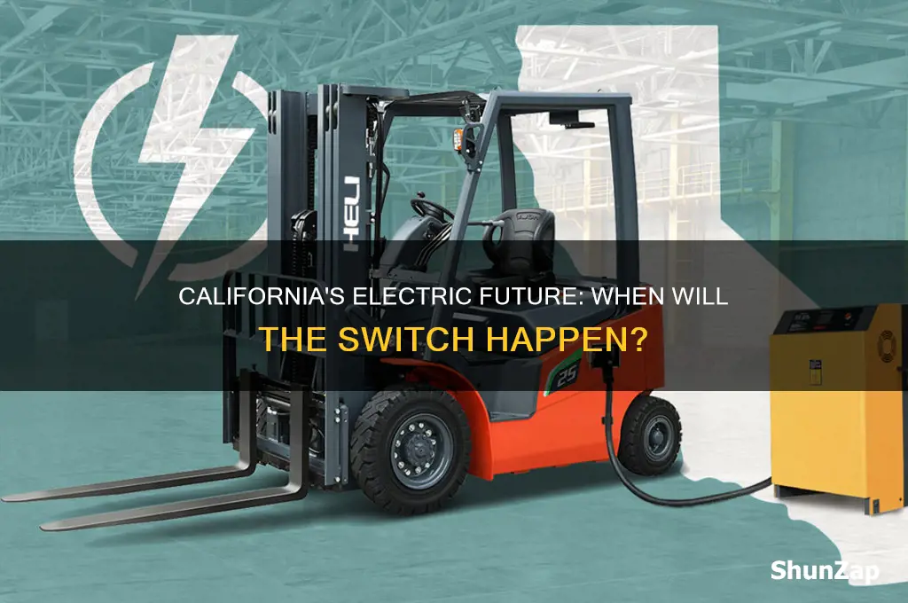 when does california have to go electric