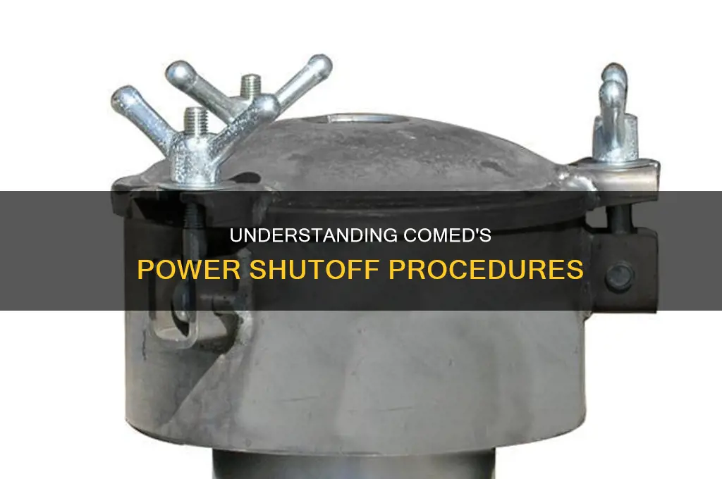 when does comed electricity shut off service