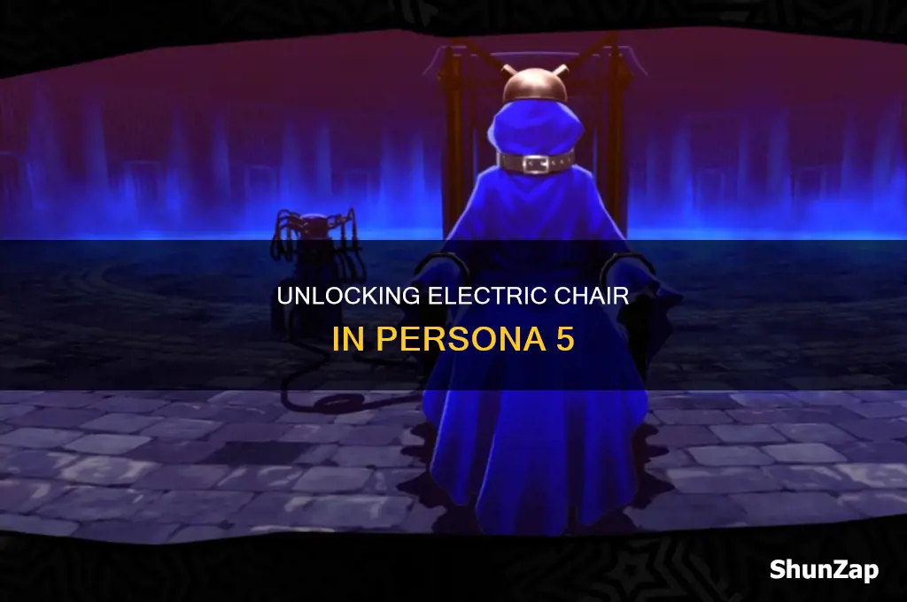 when does electric chair unlock persona 5