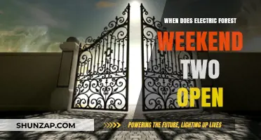 Electric Forest Weekend Two: Gates Open When?