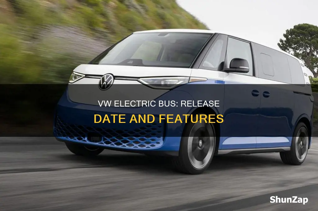 when does electric vw bus come out