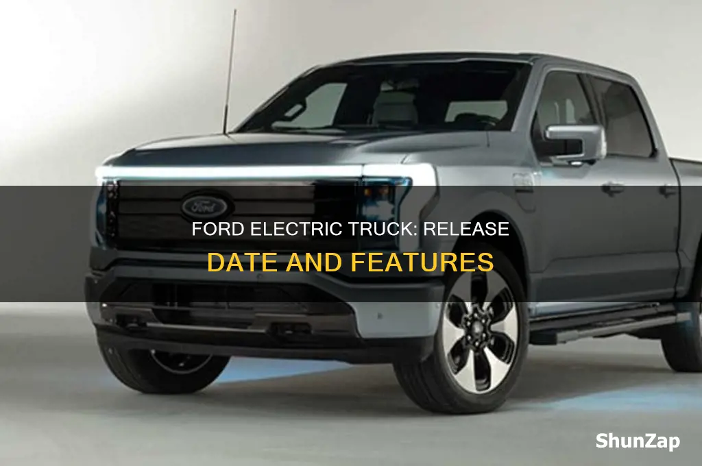 when does ford electric truck come out