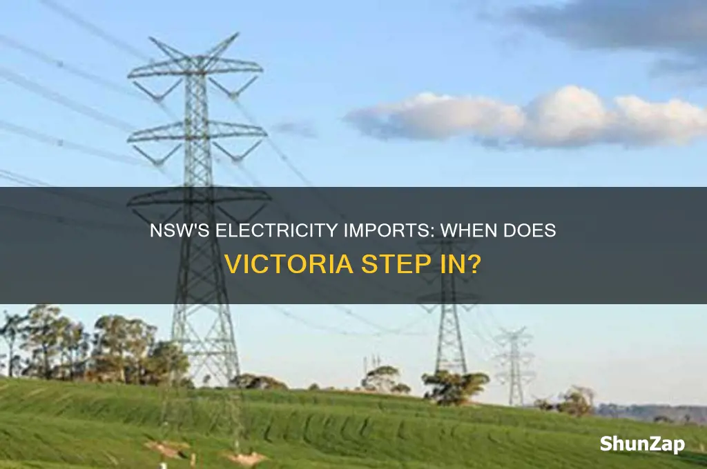 when does nsw import electricity from vic