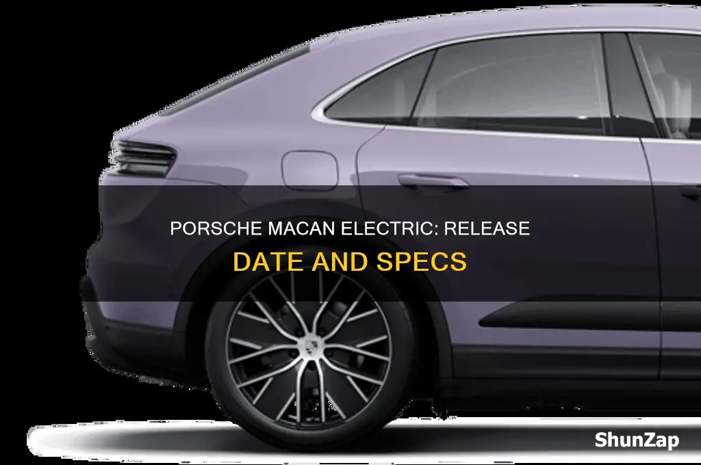 when does porsche macan electric come out