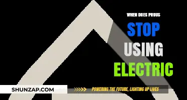 When Does Prouse Transition Away from Electric Vehicles?