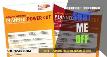 Understanding Electric Company Power Shutdowns: When Will Your Service Be Disconnected?