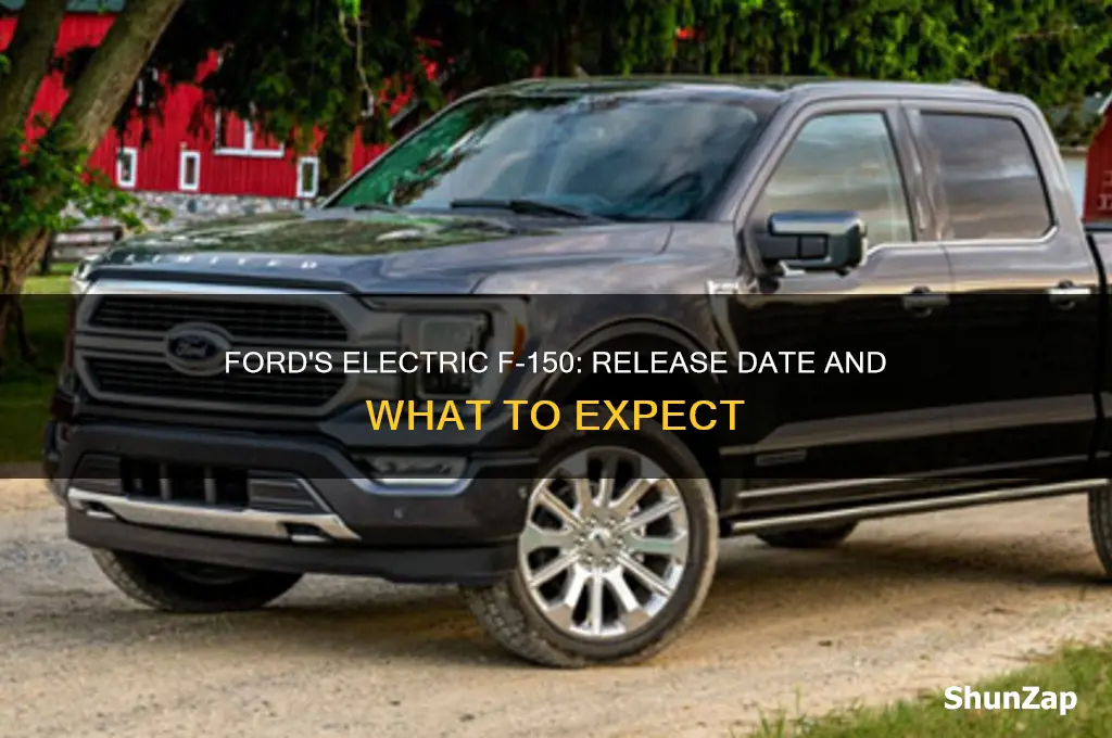 when does the electric f150 come out