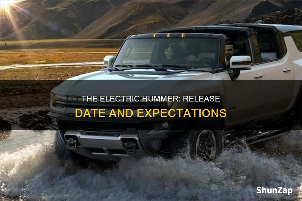 when does the electric hummer come out