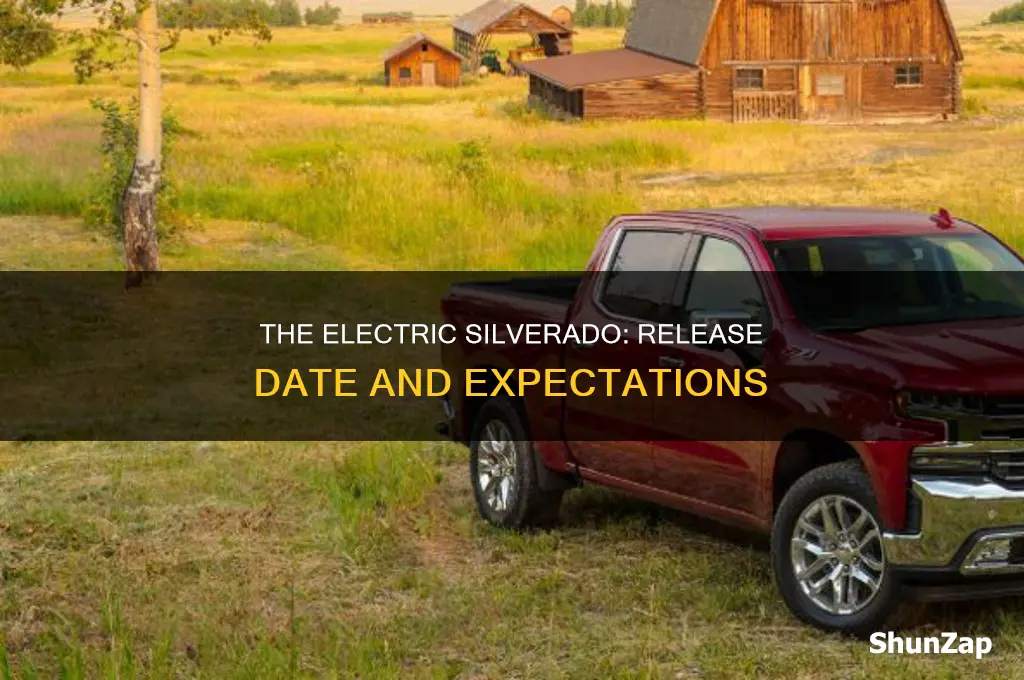 when does the electric silverado come out