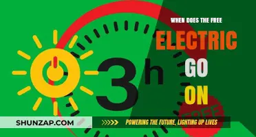 Free Electricity Hours: When Does It Start?
