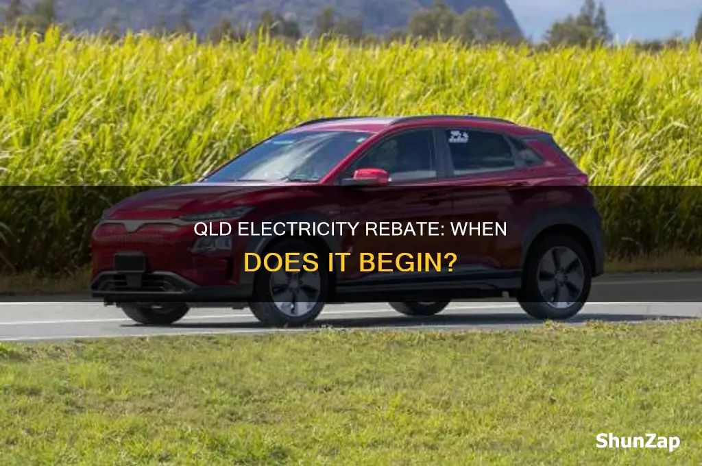 when does the qld electricity rebate start