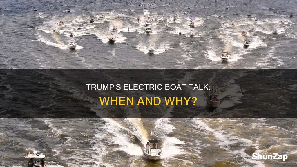 when does trump talk about electric boats