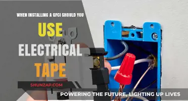 Should You Use Electrical Tape When Installing a GFCI Outlet?