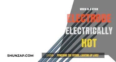 Electrode Electrically Hot: When Does it Happen?
