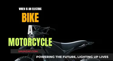 Electric Bike or Motorcycle: Understanding the Fine Line