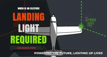 Landing Lights: When Electric Lights Are a Must