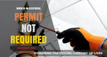 Electrical Work: When Permits Aren't Needed