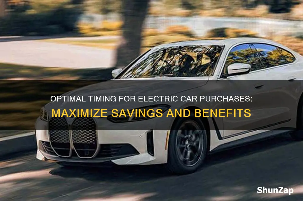 when is best time to buy electric car