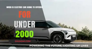 Affordable Electric Cars: When Will Prices Drop Below $2,000?