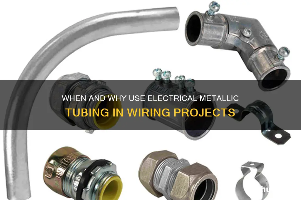 when is electrical metallic tubing used