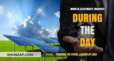 Best Times to Save on Electricity Bills
