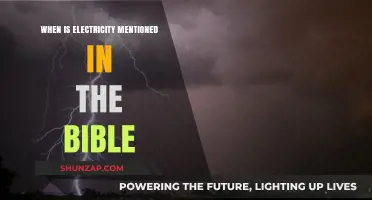 Electricity in the Bible: Exploring Ancient References