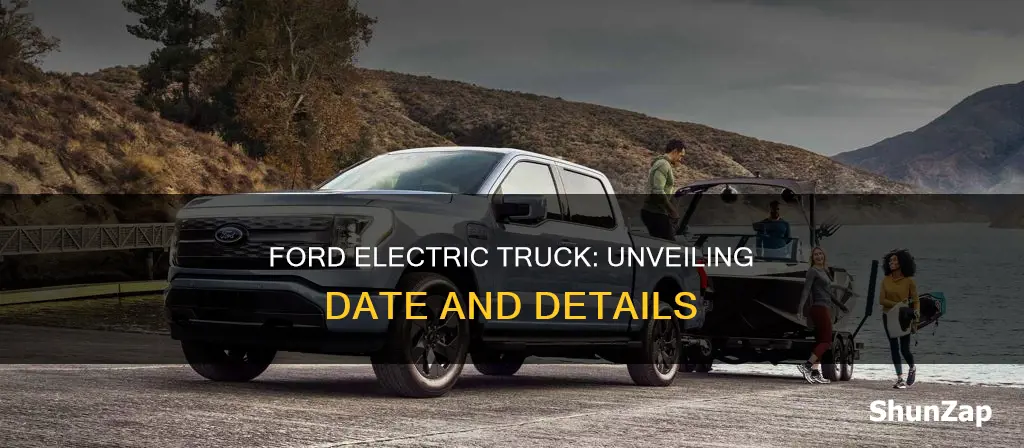 when is ford electric truck being revealed