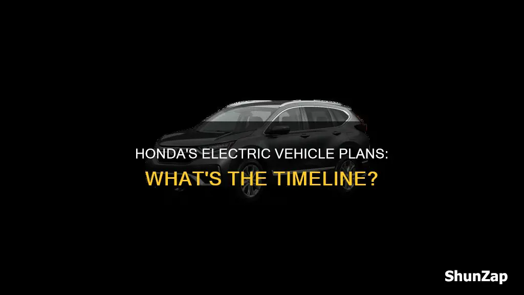 when is honda bring out all electric vehicle
