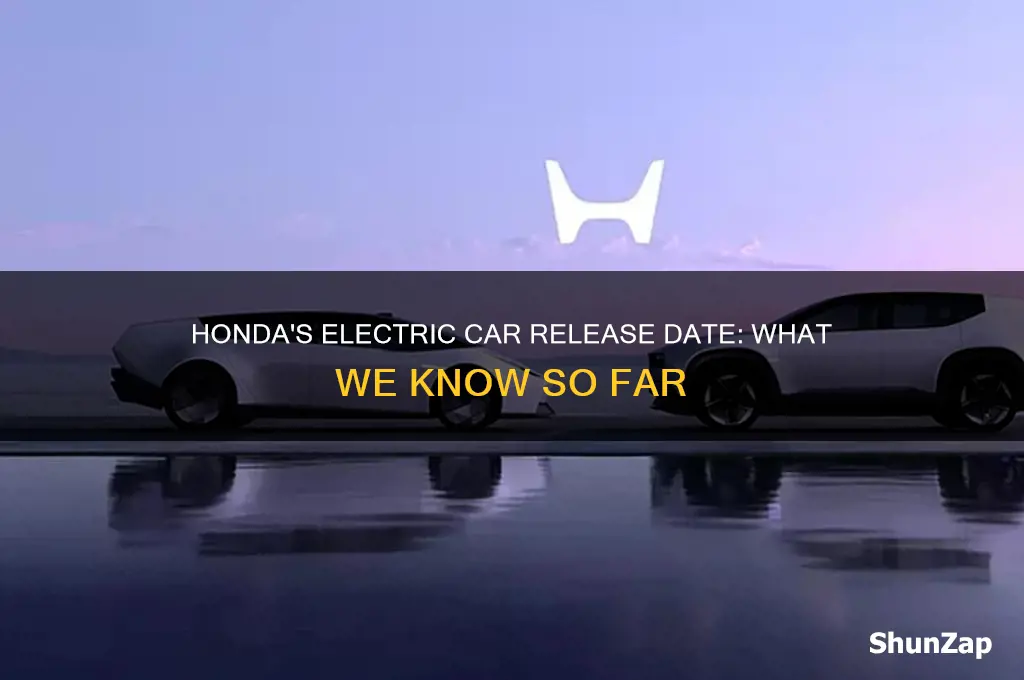 when is honda coming out with an electric car