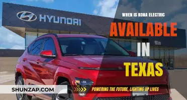 Kona Electric: Texas Arrival Date