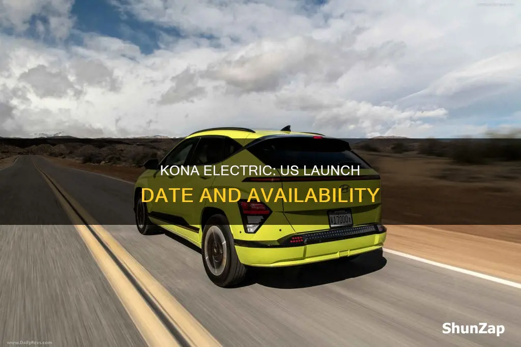 when is kona electric coming to us