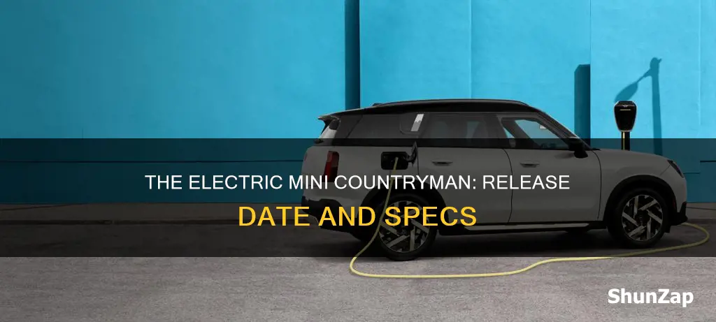 when is mini countryman electric coming out