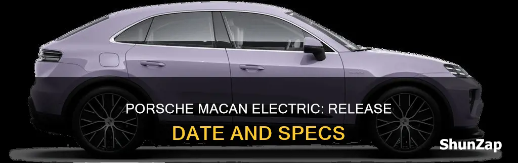 when is porsche macan electric coming out