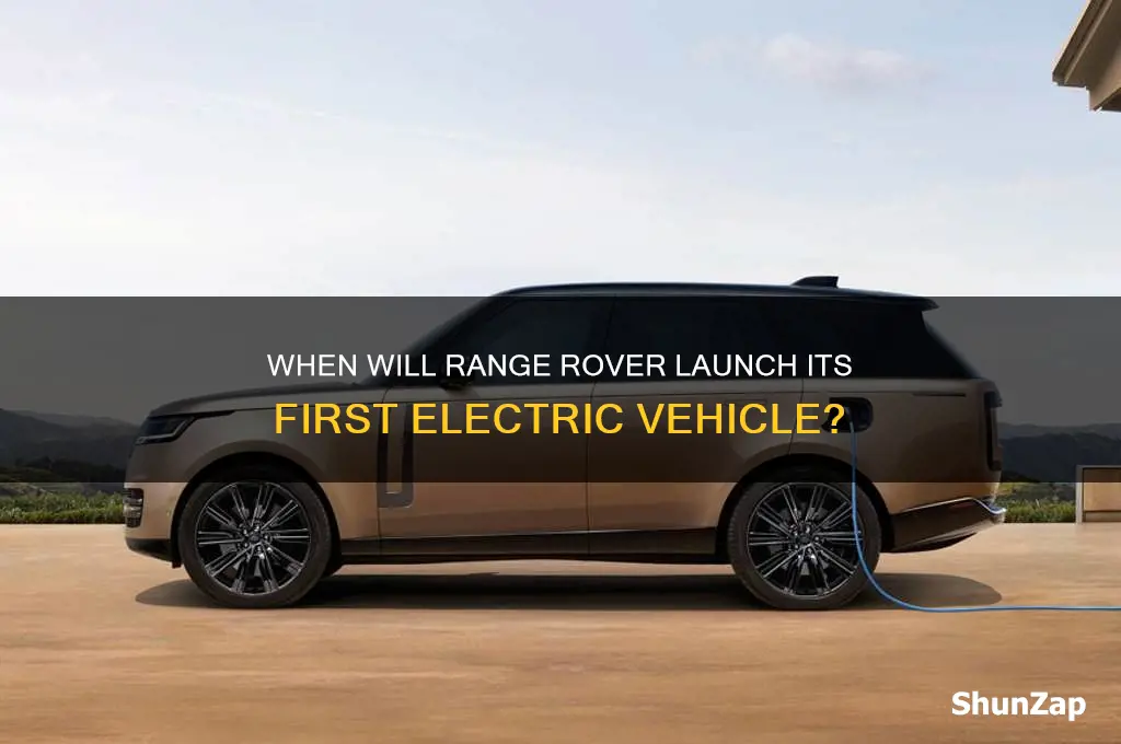 when is range rover creating an electric car