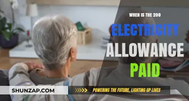 Electricity Allowance: When to Expect Your 200 Payment