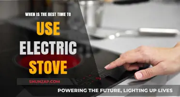 Optimal Timing for Electric Stove Use: Efficiency and Convenience Tips