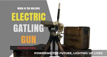 Bulldog Electric Gatling Gun: An Impressive Modern Artillery