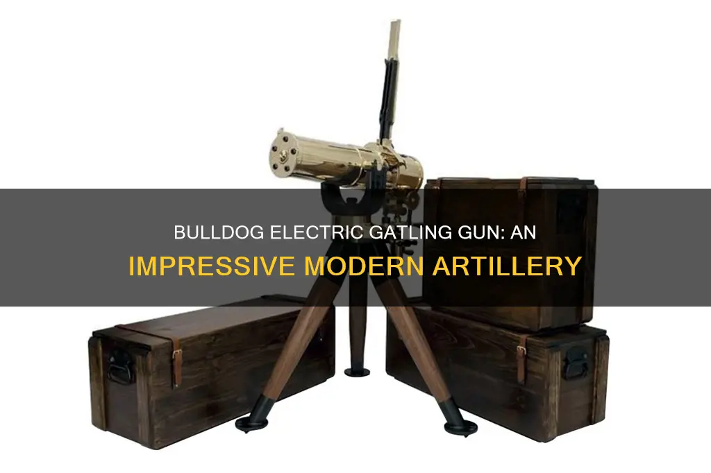 when is the bulldog electric gatling gun