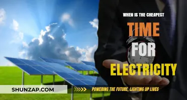 Best Times to Save on Electricity Bills