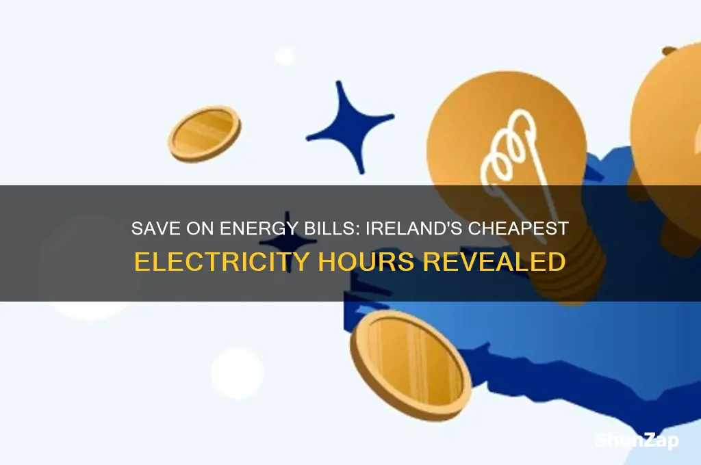 when is the cheapest time to use electricity in ireland