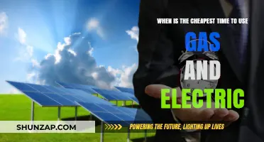 Save on Energy Bills: Discover the Cheapest Time to Use Gas and Electric