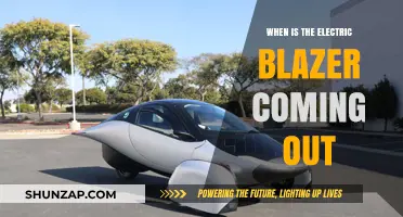 Electric Blazer: Release Date and What to Expect