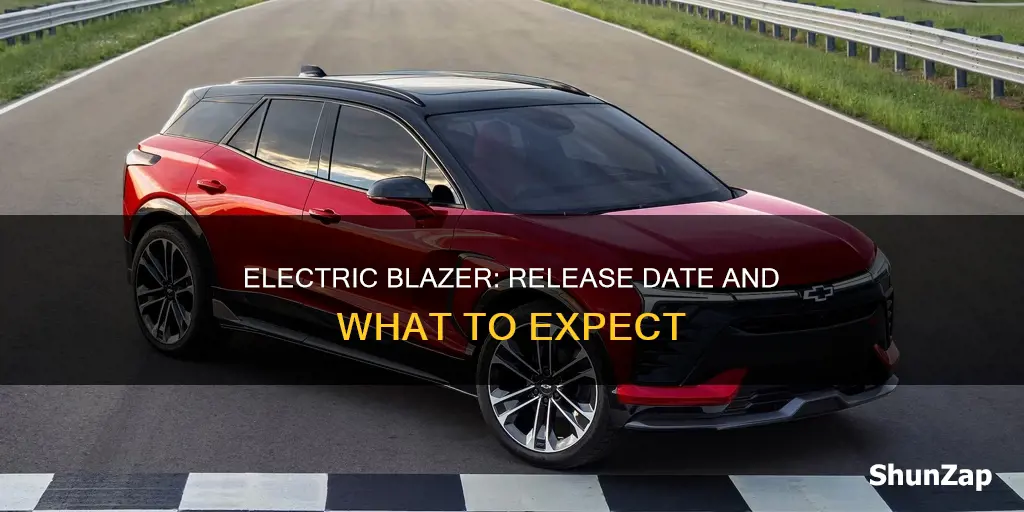when is the electric blazer coming out