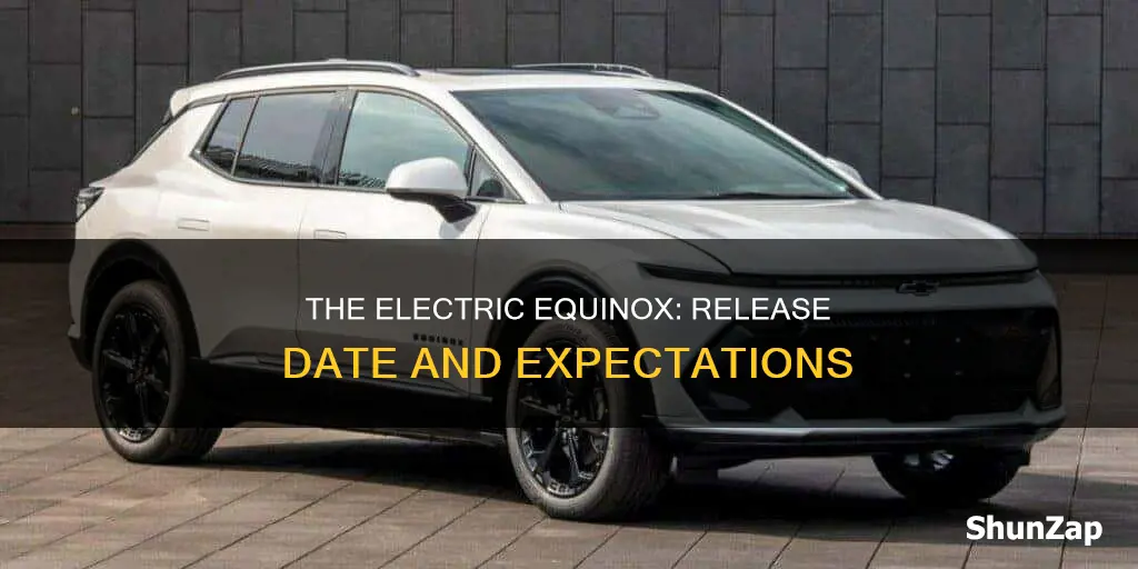 when is the electric equinox coming out