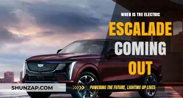 The Electric Escalade: Release Date and Expectations