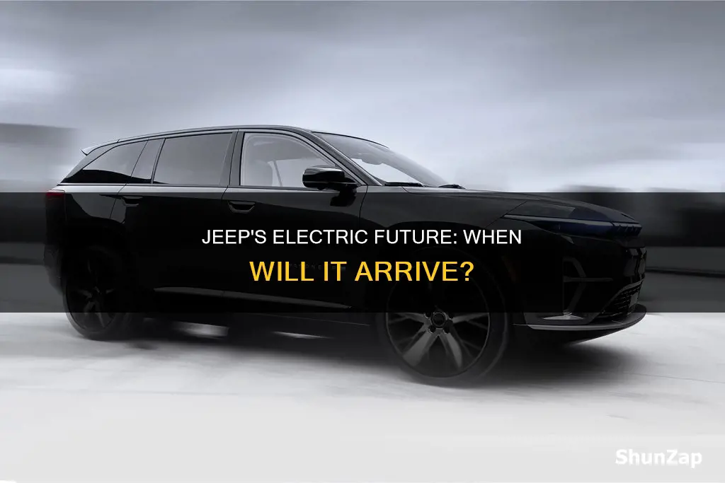 when is the electric jeep coming out