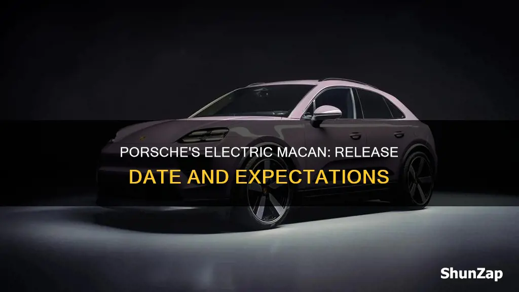 when is the electric macan coming out