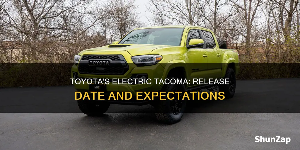when is the electric tacoma coming out